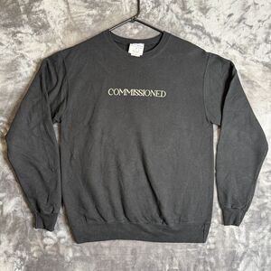 Champion Black Pullover Jesus God Has A Calling For Us Long Sleeve Crewneck Med